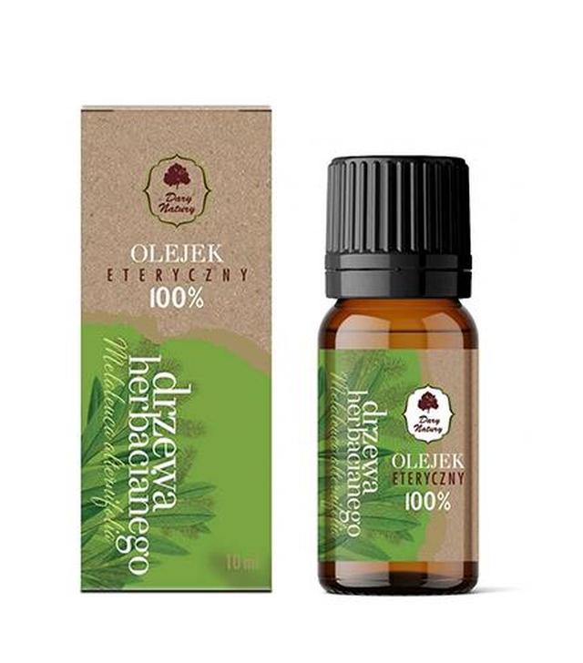 Dary Natury Olejek eteryczny drzewa herbacianego 100 %, 10 ml, cena, opinie, skład