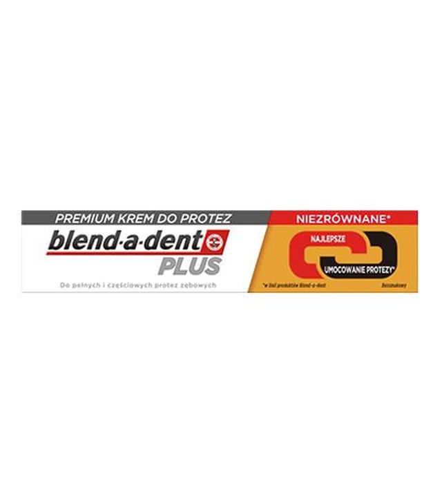 Blend-a-dent Plus Klej do protez całkowitych i częściowych, 40 g