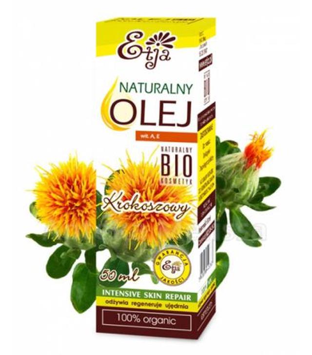 ETJA BIO Naturalny olej krokoszowy - 50 ml