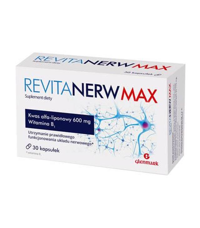 REVITANERW MAX 600 mg, 30 kapsułek