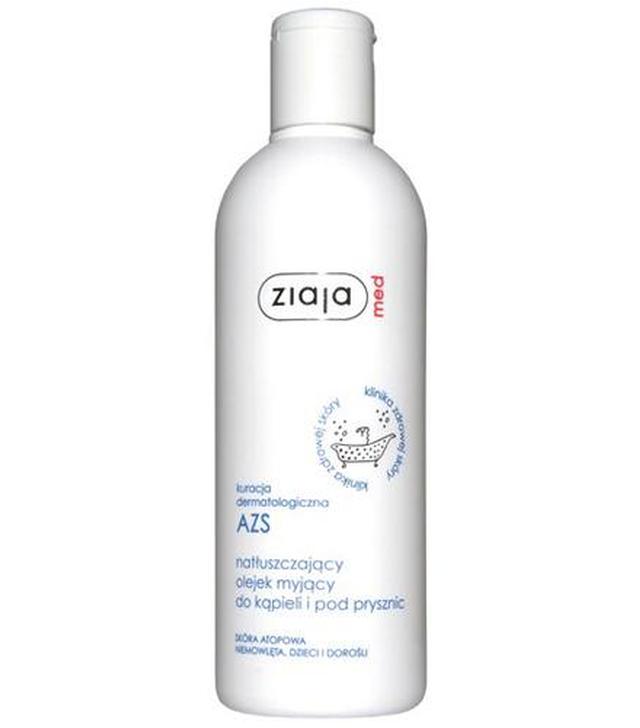 ZIAJA MED Kuracja dermatologiczna AZS Natłuszczający olejek myjący - 270 ml, cena, opinie, skład
