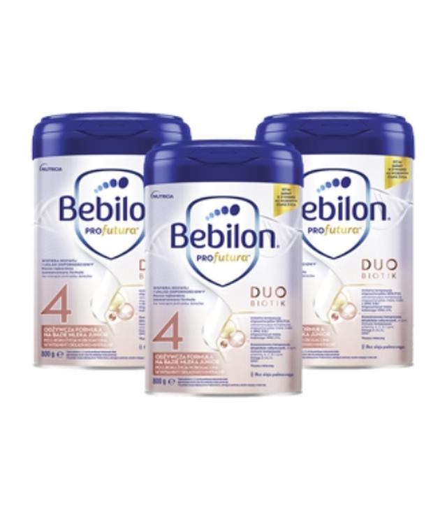 Bebilon PROfutura DUOBIOTIK 4, odżywcza formuła na bazie mleka po 2. roku życia, 3 x 800 g