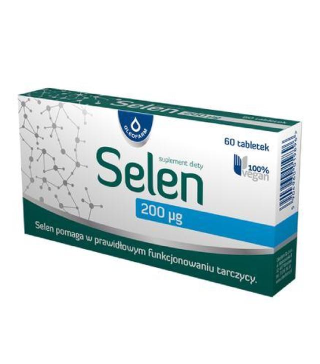 OLEOFARM Selen 200 µg, 60 tabletek
