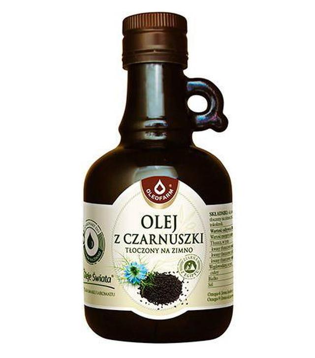 OLEOFARM Olej z czarnuszki tłoczony na zimno, 250 ml