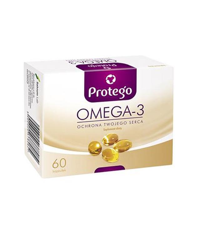 Protego Omega-3 - 60 kaps. - cena, opinie, wskazania - ważny do 2025-10-31