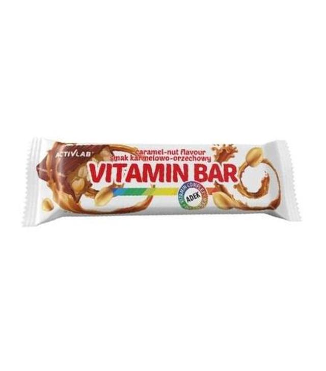 Activlab Vitamin Bar smak karmelowo-orzechowy, 40 g - ważny do 2024-06-30