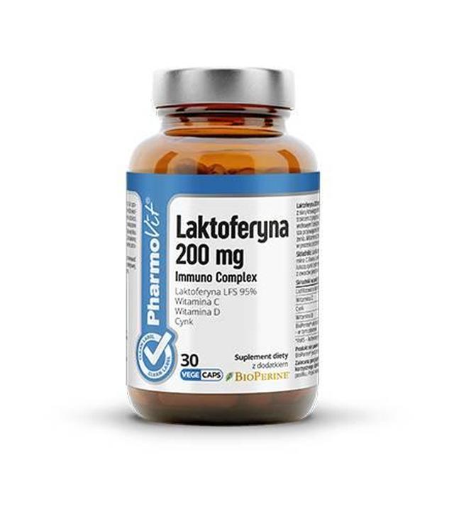 PharmoVit Laktoferyna Immuno Complex, kapsułki, 30 sztuk