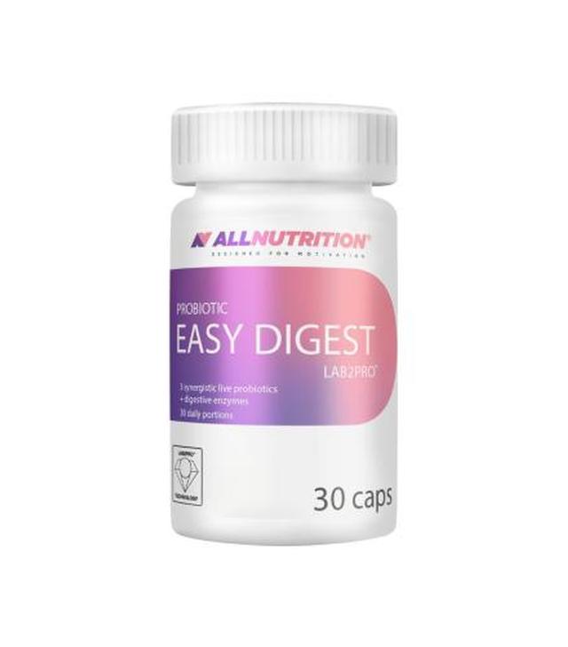 ALLNUTRITION Probiotic Easy Digest Lab2Pro, 30 kapsułek - ważny do 2025-08-31
