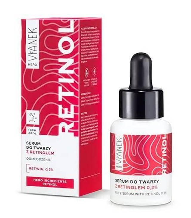 Vianek Hero Retinol, Serum z retinolem, 30 ml