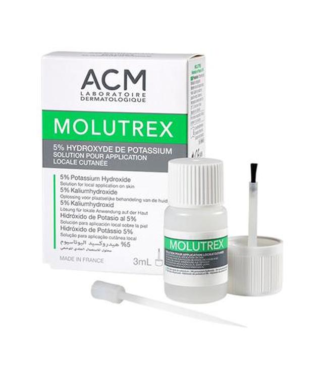 ACM Molutrex 5% -  3 ml - na wirusa brodawki Molluscum contagiosum - cena, stosowanie