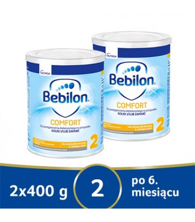 BEBILON 2 COMFORT PROEXPERT Mleko modyfikowane w proszku - 2x400 g