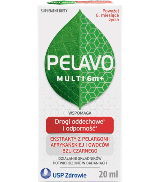 Pelavo Multi 6+ Krople, 20 ml