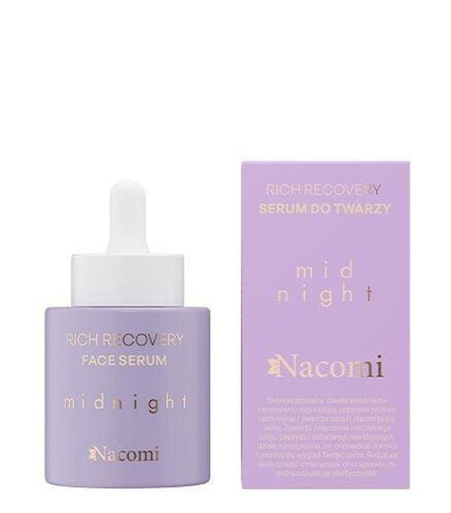 Nacomi Rich Recovery Serum do twarzy Midnight, 30 ml