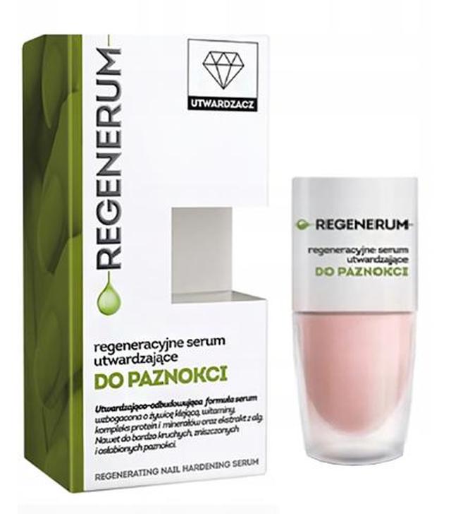 Regenerum Regeneracyjne serum utwardzające do paznokci - 8 ml - cena, opinie, skład