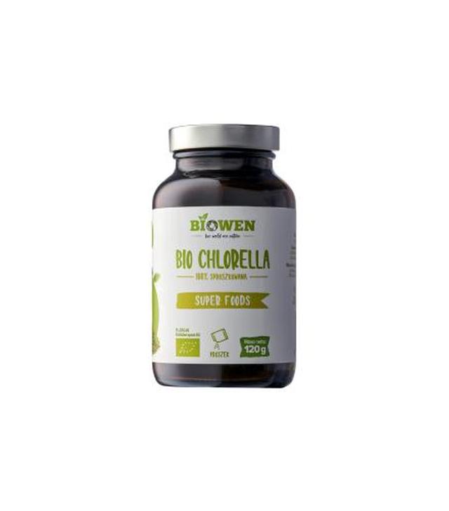 BIOWEB Bio Chlorella proszek, 120 g