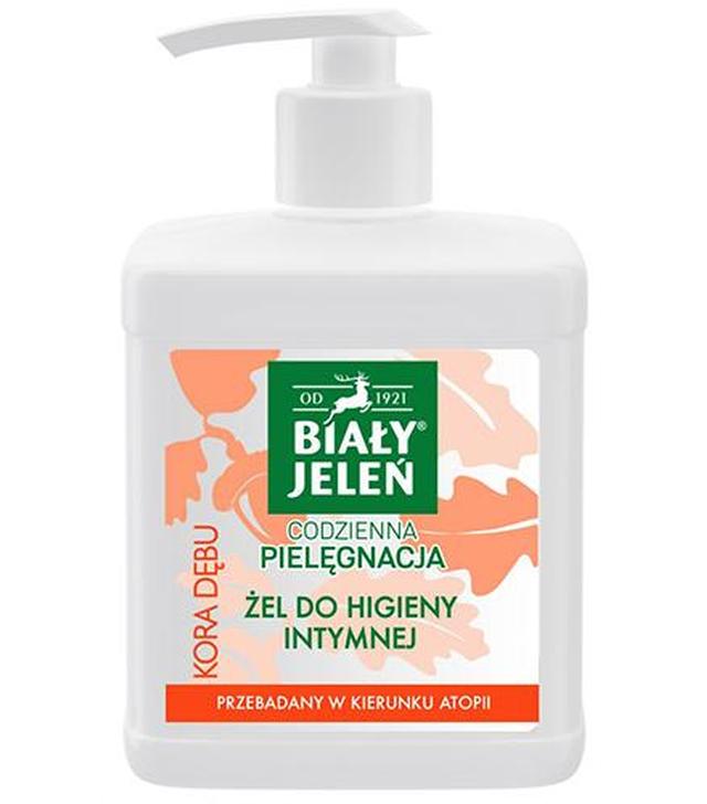 BIAŁY JELEŃ Żel do higieny intymnej kora dębu, 500 ml