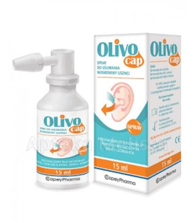 OLIVOCAP Preparat w sprayu do usuwania woskowiny - 15 ml - ważny do 2025-09-30