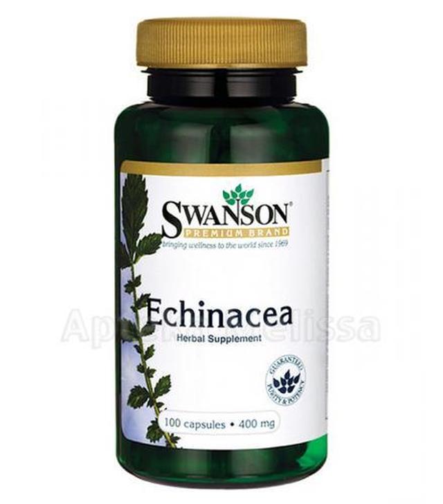 SWANSON Echinacea 400 mg - 100 kaps.