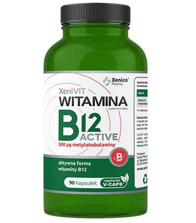 XeniVit Witamina B12 Active 500 µg - 90 kapsułek