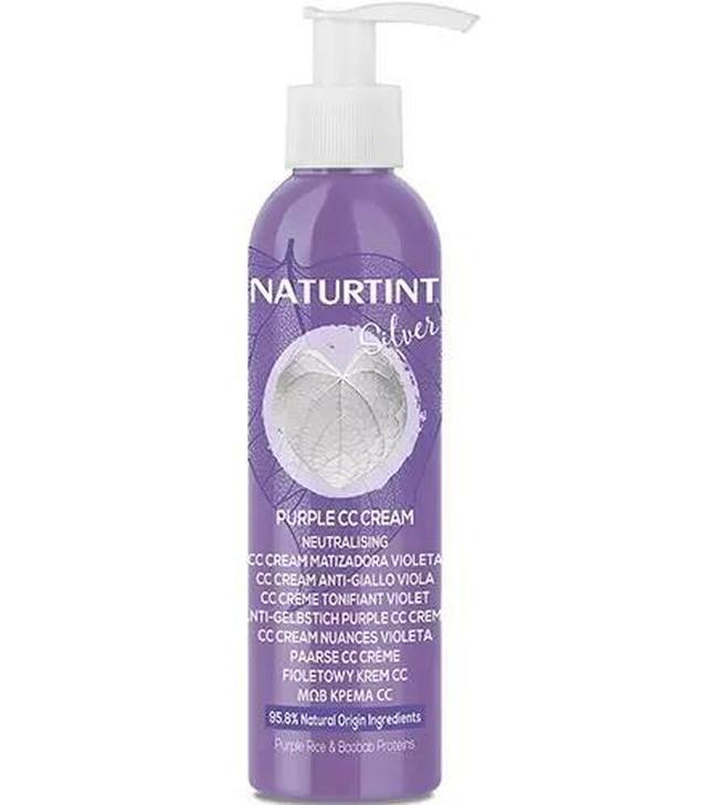 Naturtint Silver CC, odżywka neutralizująca żółte tony włosów, 200 ml