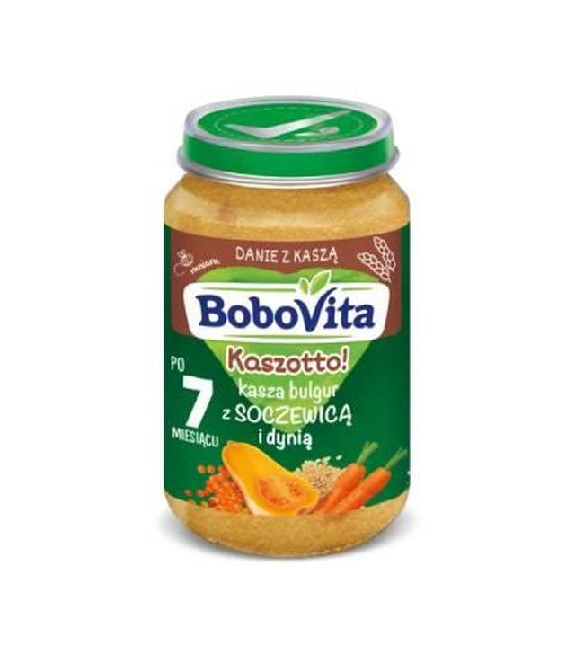 BoboVita Kaszotto! Bulgur z dynią i soczewicą, po 7. miesiącu, 190 g