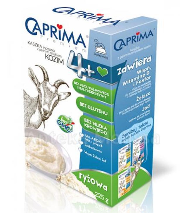 CAPRIMA PREMIUM Kaszka ryżowa z pełnym mlekiem kozim 4+, 225 g