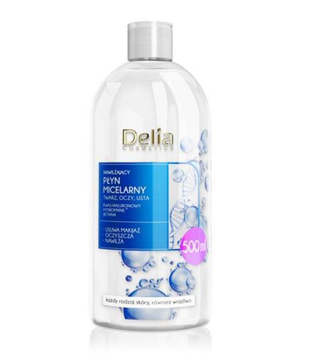 Delia Płyn micelarny nawilżający - 500 ml Do demakijażu - cena, opinie, stosowanie