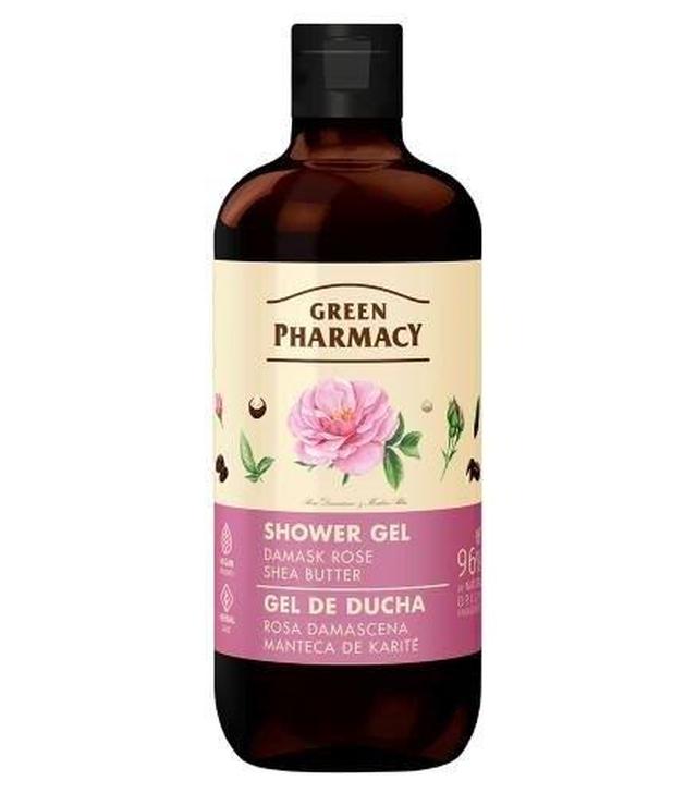 Green Pharmacy Multi Żel pod prysznic Róża damasceńska i Masło Shea, 500 ml