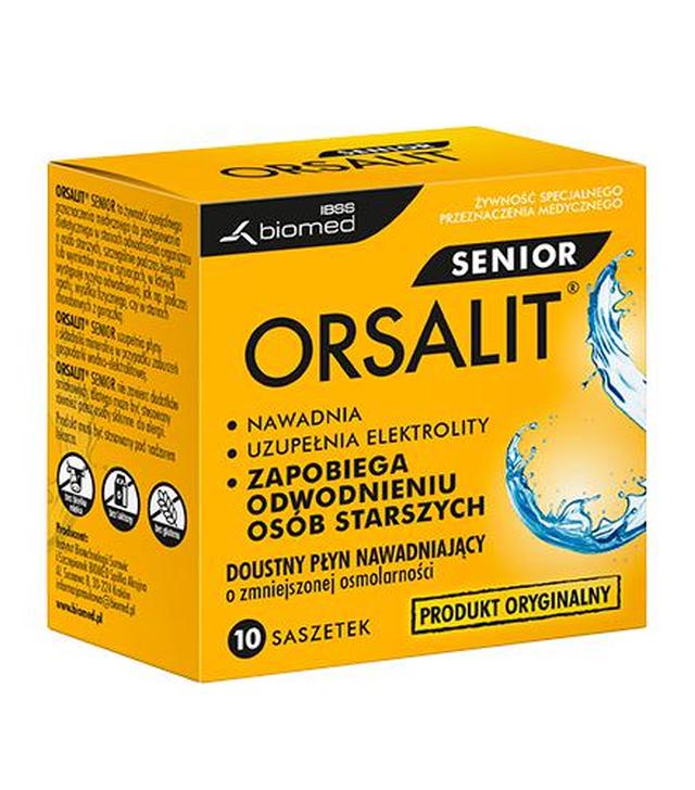 Orsalit Senior, 10 saszetek, cena, opinie, stosowanie