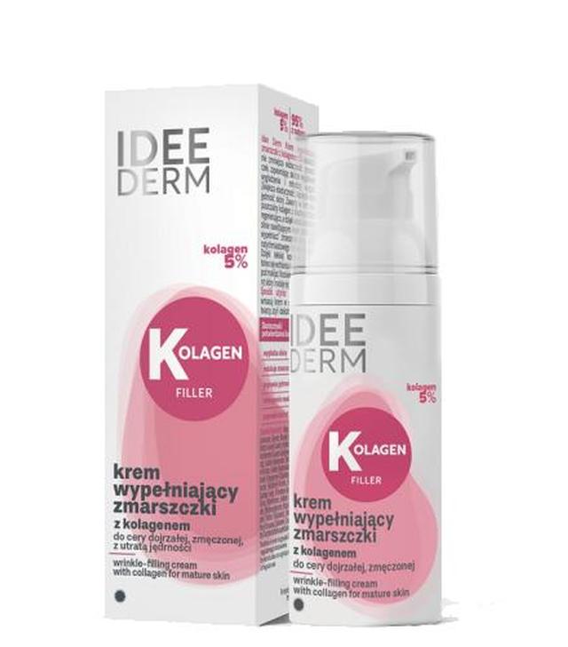 Idee Derm Krem wypełniający zmarszczki z kolagenem 5%, 50 ml
