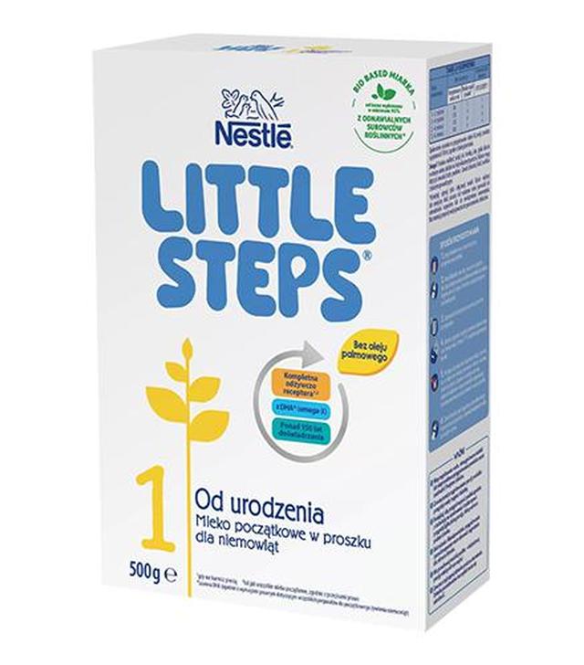 Nestle Little Steps 1 Mleko początkowe w proszku dla niemowląt od urodzenia, 500 g, cena, opinie, składniki