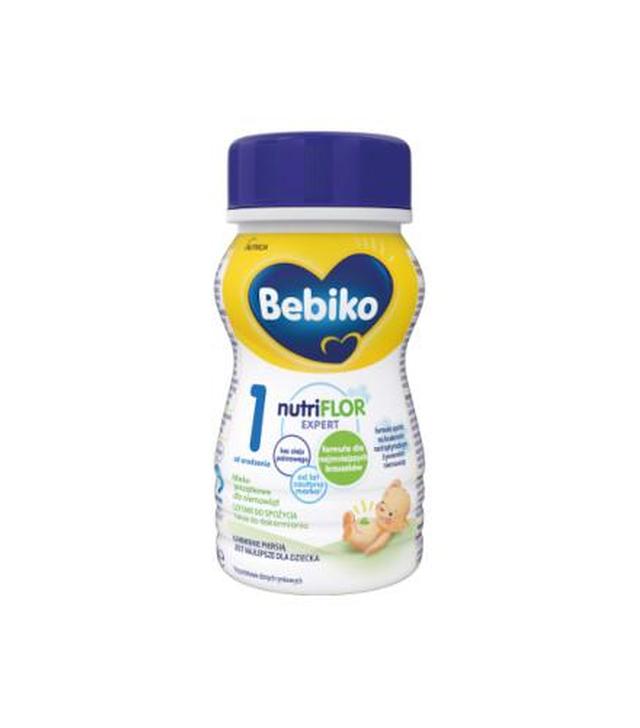 Bebiko 1 Nutriflor Expert, mleko początkowe dla niemowląt od urodzenia, 200 ml - ważny do 2025-10-29
