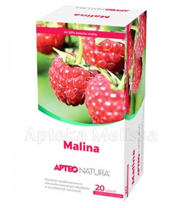 APTEO NATURA Malina herbatka owocowa -  20 sasz. - ważny do 2025-07-31