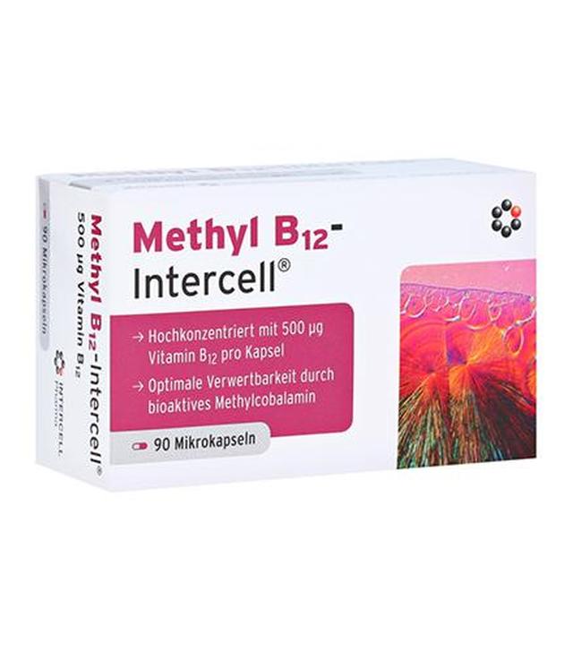 Mitopharma Methyl B12-Intercell - 90 kaps. - cena, opinie, dawkowanie