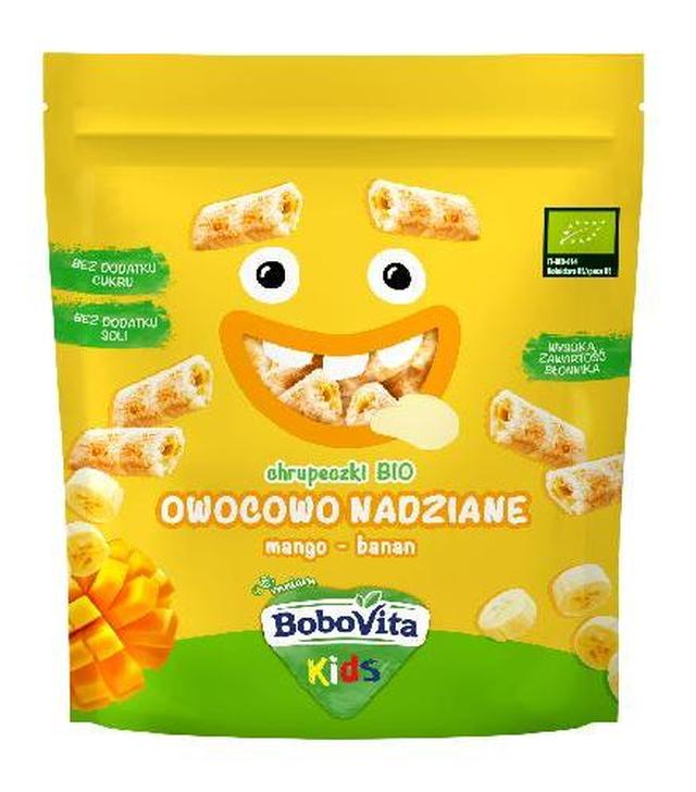 BoboVita Chrupki Bio mango-banan po 3. roku życia, 30 g