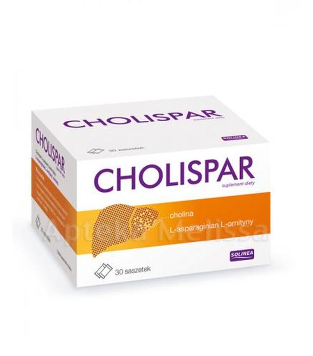CHOLISPAR  na wątrobę - 30 sasz. - ważny do 2025-05-31