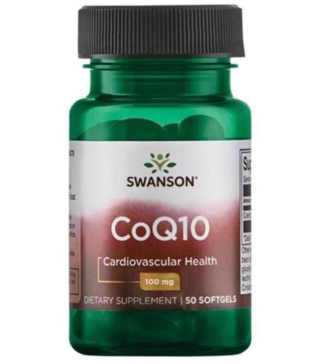 SWANSON Koenzym Q10 100 mg - 50 kaps.