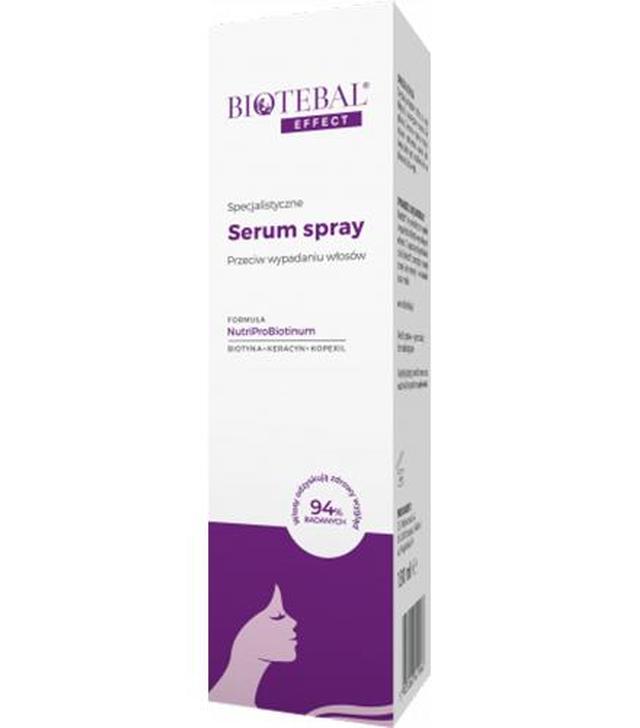 Biotebal Effect Specjalistyczne Serum-Spray przeciw wypadaniu włosów, 130 ml - ważny do 2025-07-31