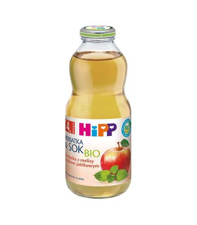 HiPP BIO Herbatka & Sok Bio Herbatka z melisy z sokiem jabłkowym po 4 miesiącu - 500 ml