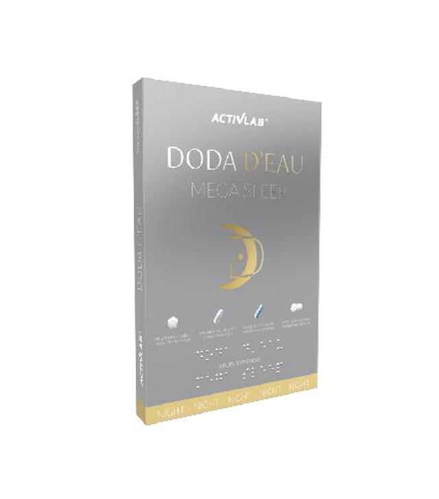 ACTIVLAB DODA D’EAU Mega Sleep Zestaw tacka w kartoniku na 28 dni, 140 sztuk