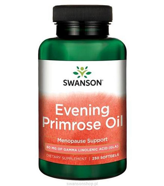SWANSON Evening Primrose Oil 500 mg - 250 kaps.