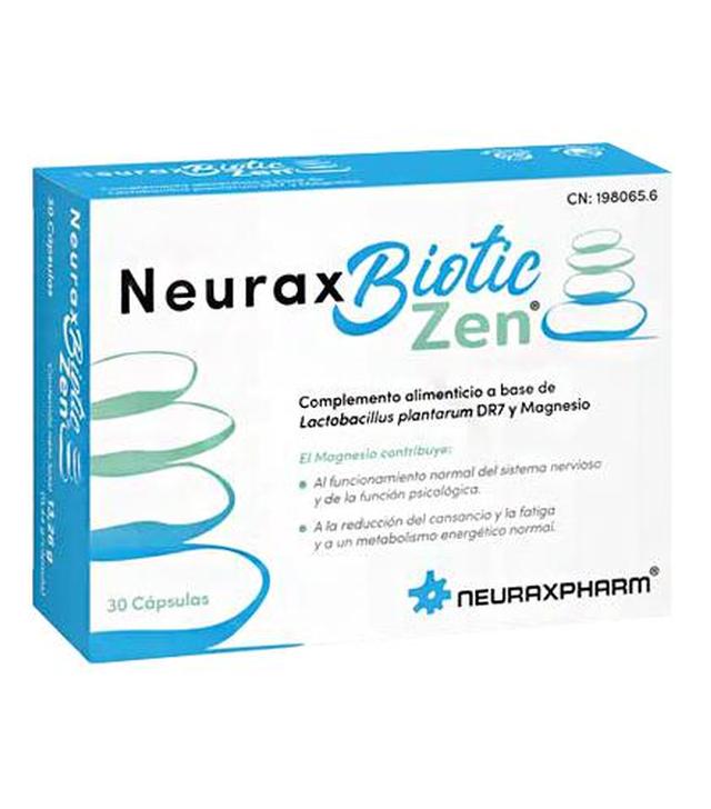 Neurax Biotic Zen - 30 kaps. - cena, opinie, składniki