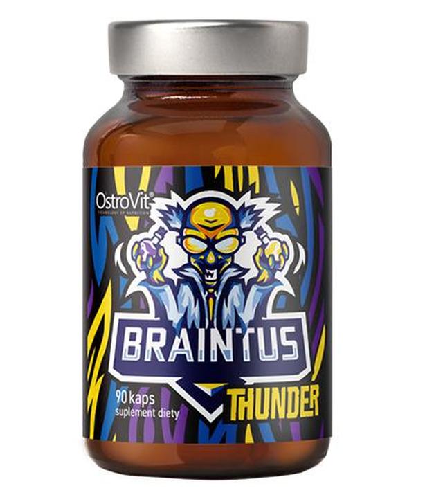 OstroVit Braintus Thunder, 90 kaps. cena, opinie, właściwości