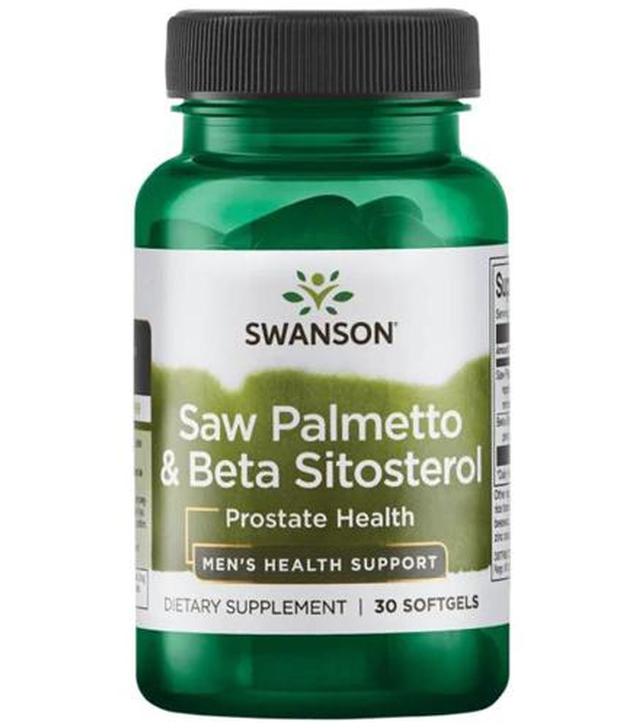 Swanson Saw Palmetto & Beta Sitosterol - 30 kapsułek
