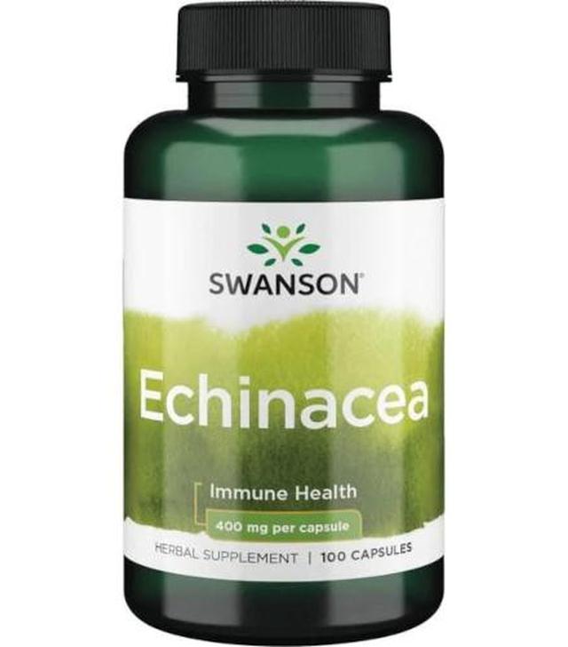 SWANSON Echinacea 400 mg - 100 kaps.