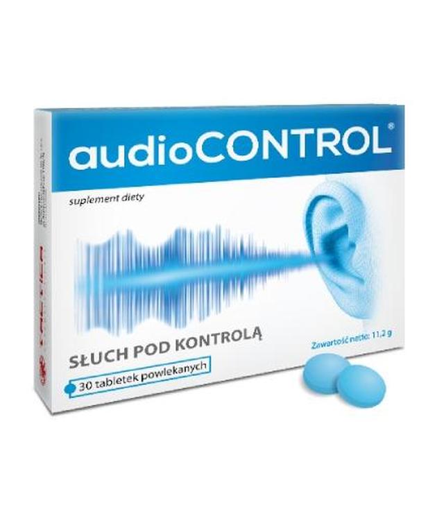 Audiocontrol, tabletki powlekane, 30 sztuk