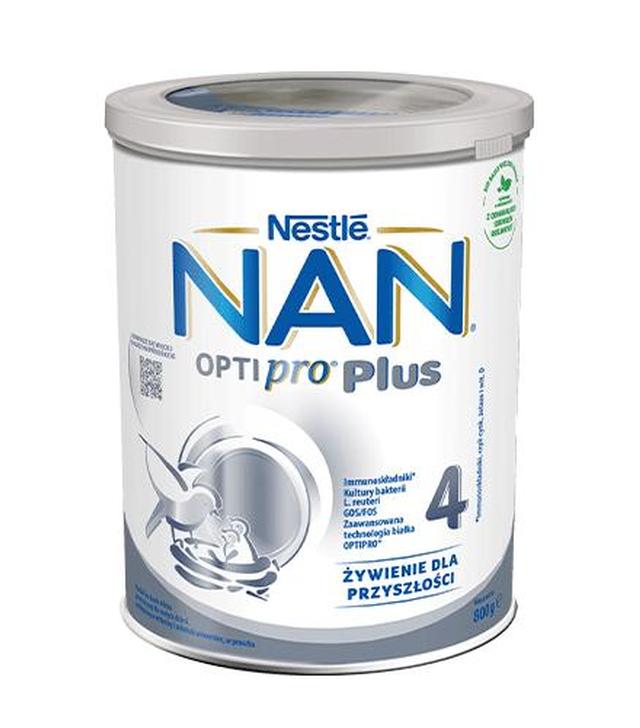 Nestle NAN OPTIPRO Plus 4, mleko modyfikowane junior dla dzieci po 2. roku, 800 g (puszka)