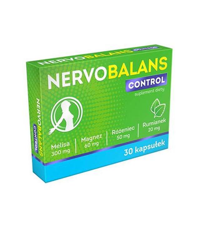 Alg Pharma Nervobalans Control - 30 kaps. - cena, opinie, dawkowanie