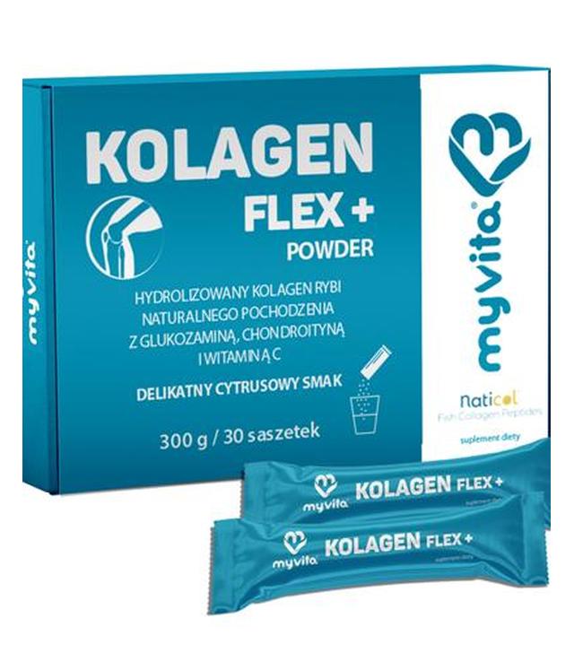 MyVita Kolagen Flex, proszek, saszetki, 30 sztuk
