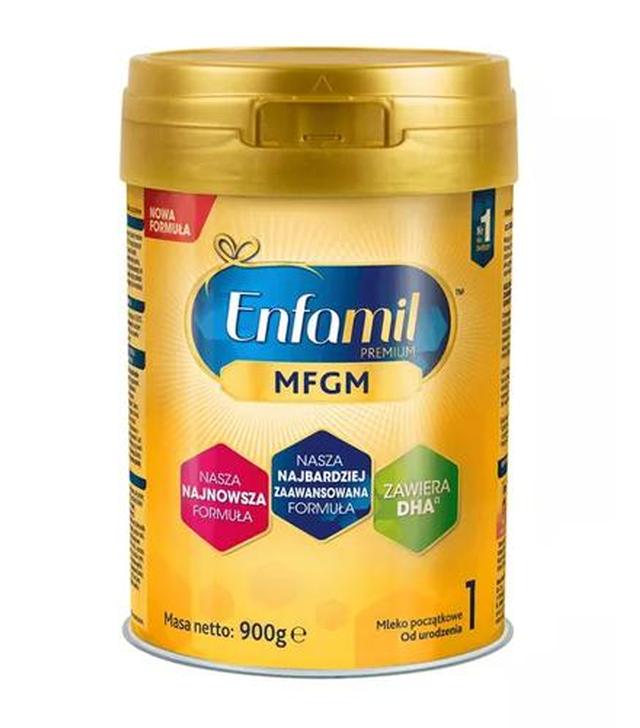 Enfamil 1 Premium MFGM Mleko początkowe od urodzenia, 900 g